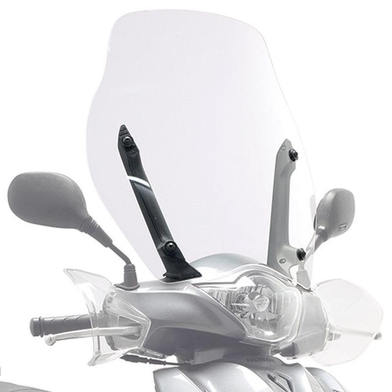 Szyba akcesoryjna Honda SH 125I/150I 53x50cm przeźroczysta Kappa | 1128AK