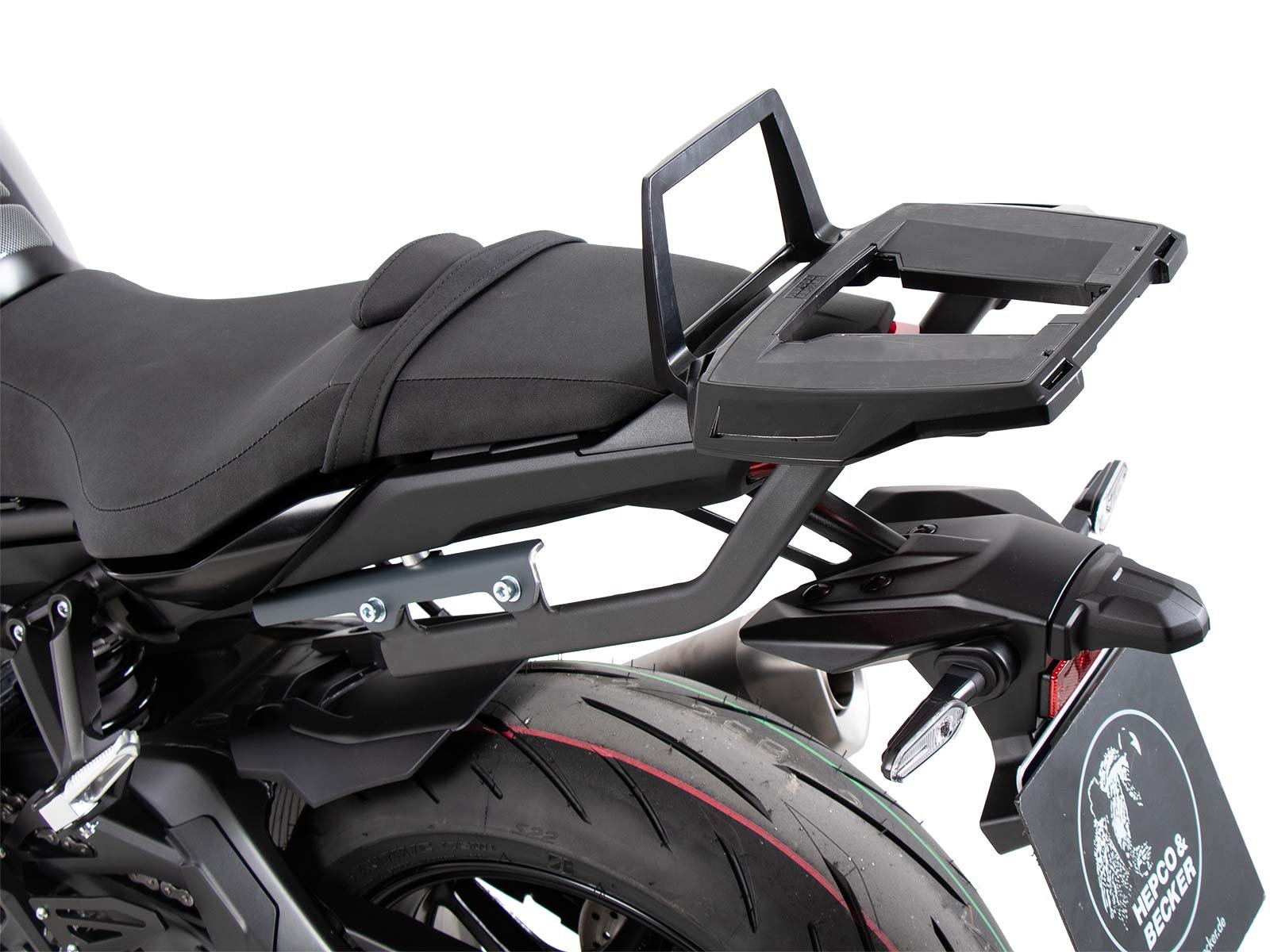 Stelaż kufra centralnego Alurack Yamaha MT-10 2022-2024 Hepco Becker | 6524577 01 05