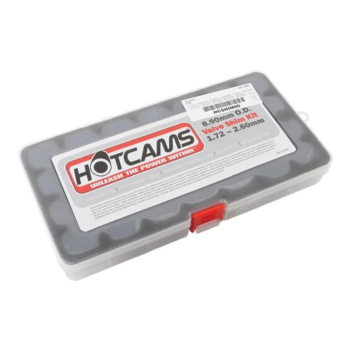 Płytki zaworowe zestaw 8.90mm od 1.72 do 2.60 co 0,05mm KTM Hot Cams | HCSHIM00