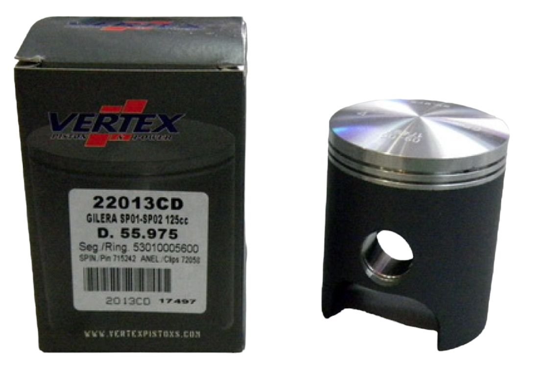 Tłok Gilera 125 SP01/SP02 (55,995mm) Vertex | 22013GH