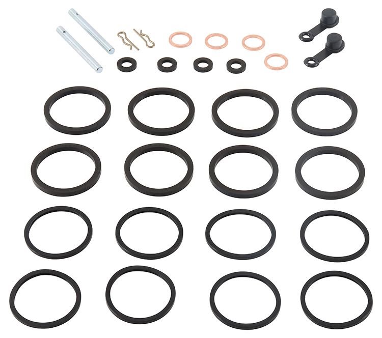 Zestaw naprawczy zacisku hamulcowego przód Kawasaki ZR1100, ZX-6R, ZZR600, ZX-6, ZX9R ALL BALLS | 18-3149