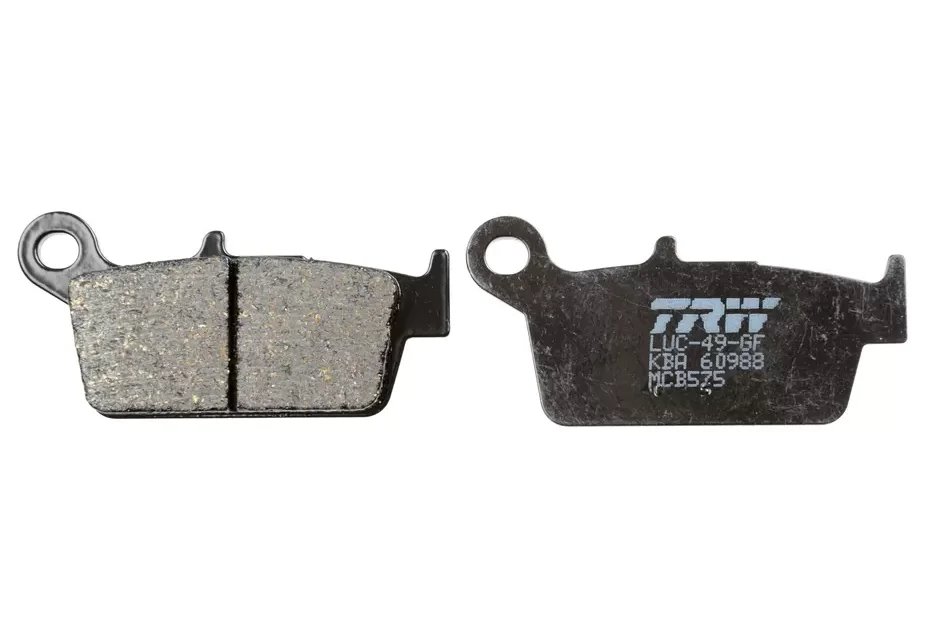 Klocki hamulcowe KH131 ORGANIC Honda CRF 230, XR 250, XR 600, Yamaha WR 125 TYŁ TRW | MCB575
