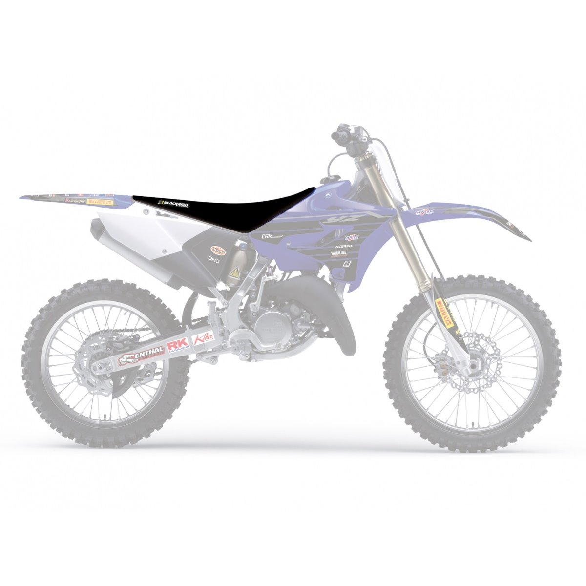 Siedzenie kompletne Yamaha YZ 125/250 wysokie (+15MM) Blackbird | E9201/01