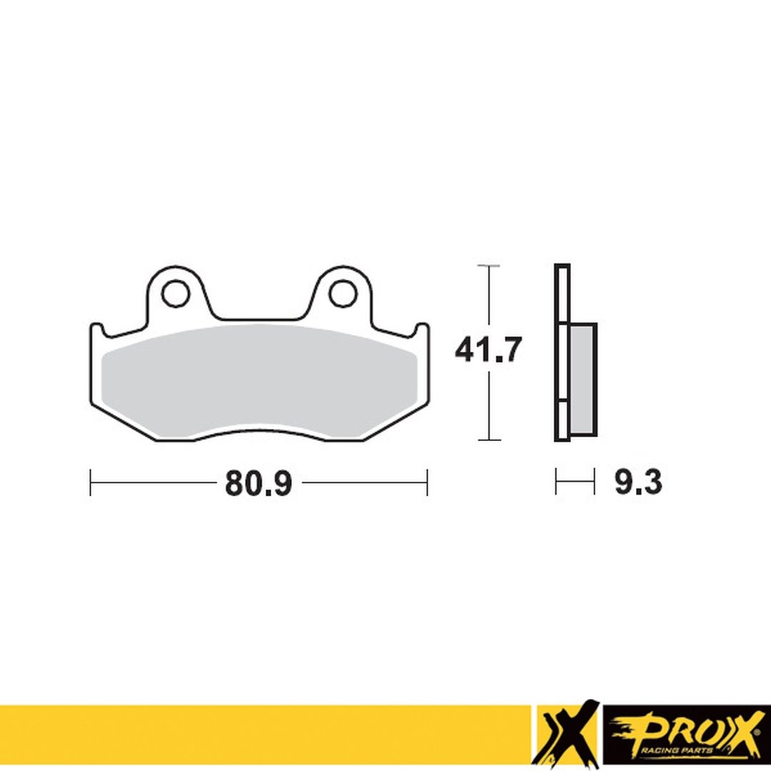 Klocki hamulcowe KH323 Yamaha YFZ 450R Tył ProX | 37.208002