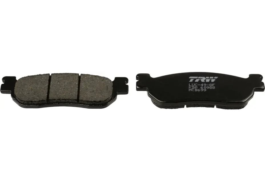 Klocki hamulcowe KH275 ORGANIC Yamaha TW 125, TW 200, R6 PRZÓD/TYŁ TRW | MCB699