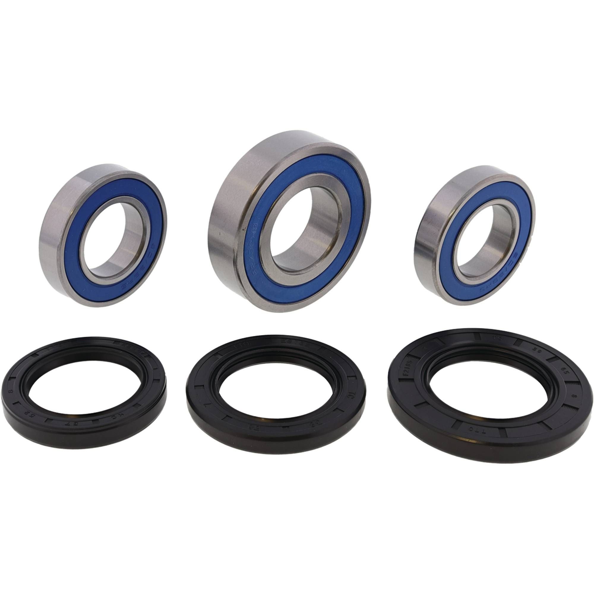 Łożyska koła tylnego z uszczelniaczami Suzuki GSF1250, GSXR1000, GSXR1300, SV1000, GSX1250, GSXR600/750 All Balls | 25-1392