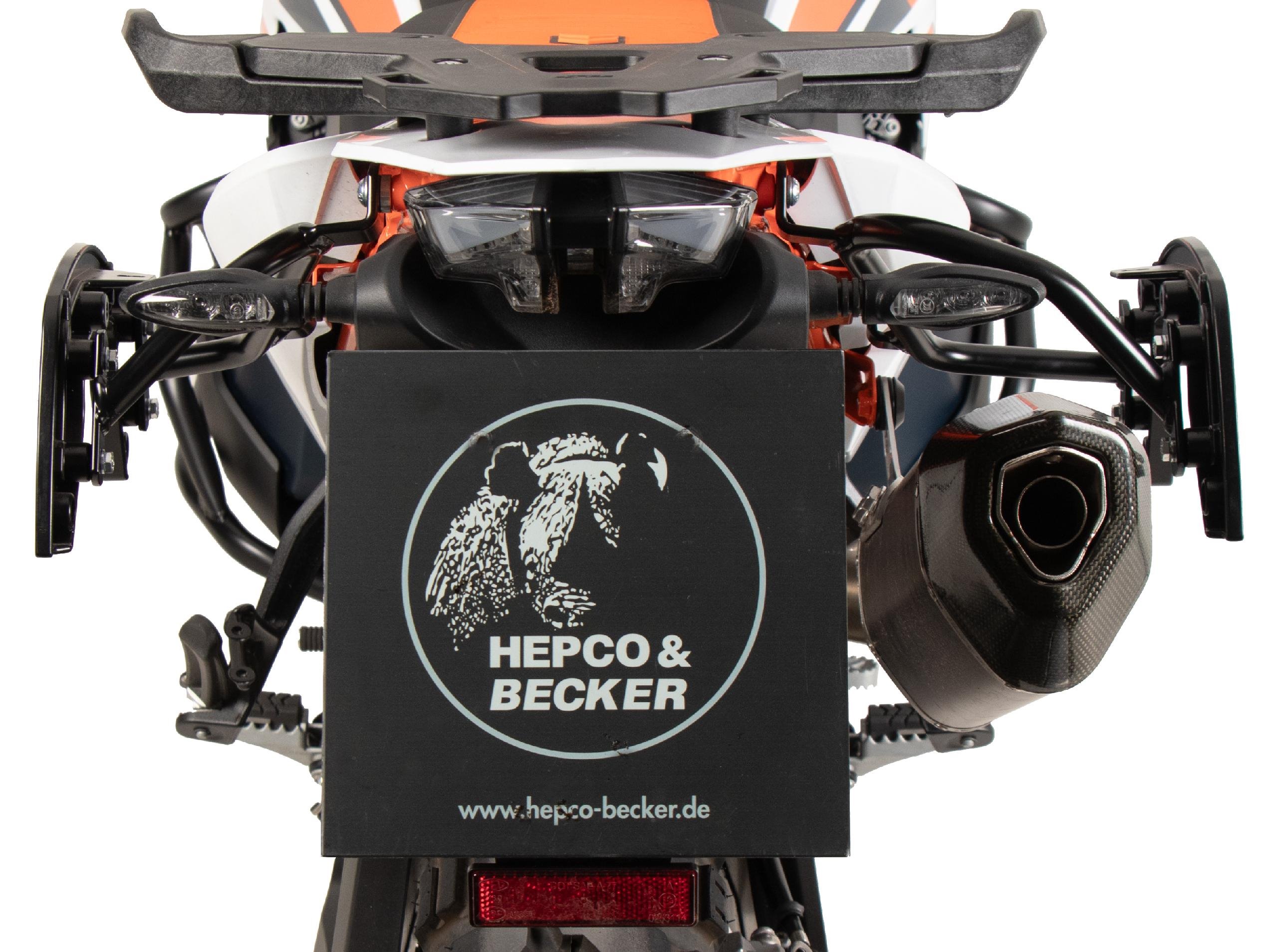 C-Bow Stelaż na torby boczne KTM 890 Adventure / R / RALL 2023-2026 Hepco & Becker | 6307656 00 01