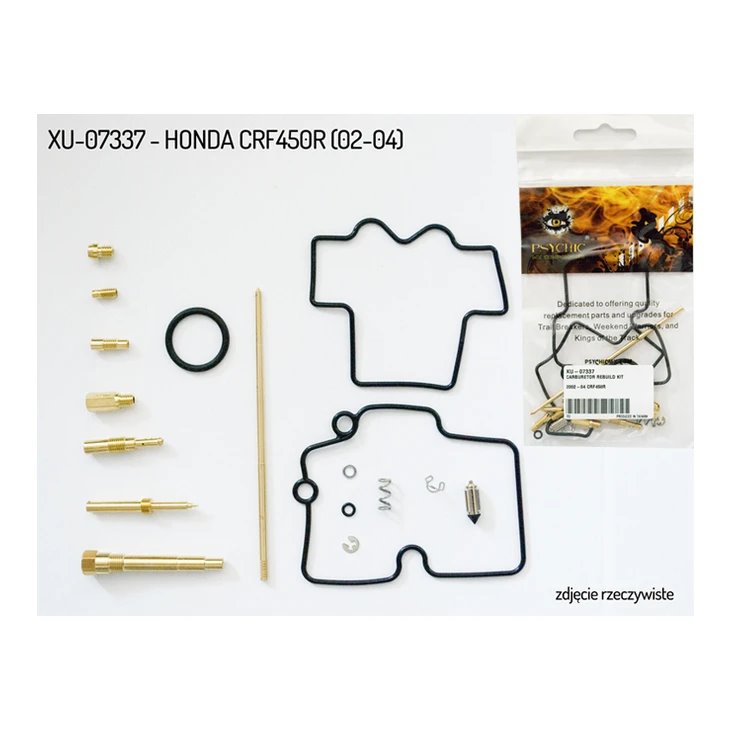 Zestaw naprawczy gaźnika Honda CRF 450R (26-1461) (na 1 gaźnik) Psychic | XU-07337
