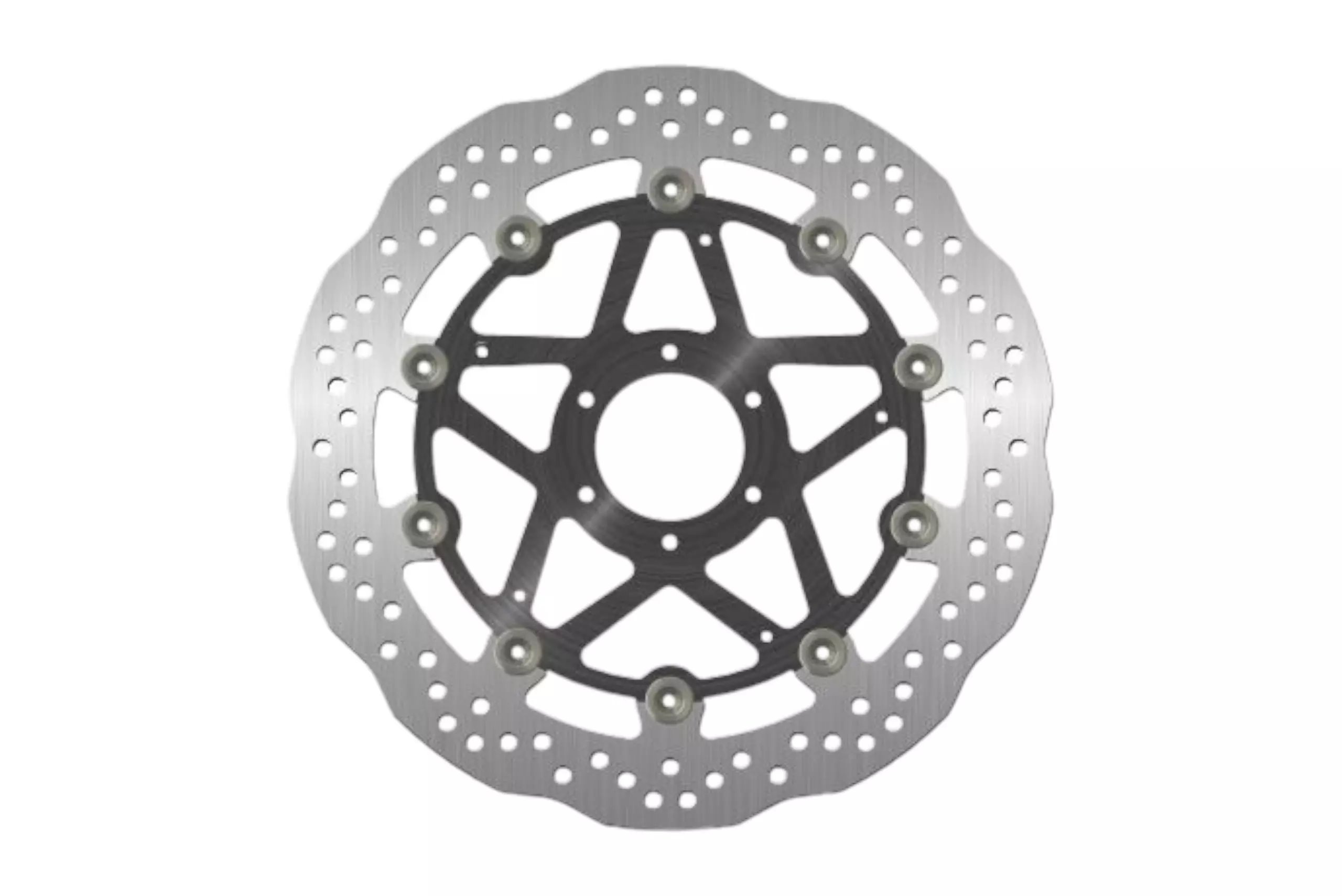 Tarcza hamulcowa przód Ducati Monster 696, ST3/ST4 (320X64X5MM) (6X8,5MM) WAVE PŁYWAJĄCA (ŚRODEK ALUMINIOWY) | NG1579XG