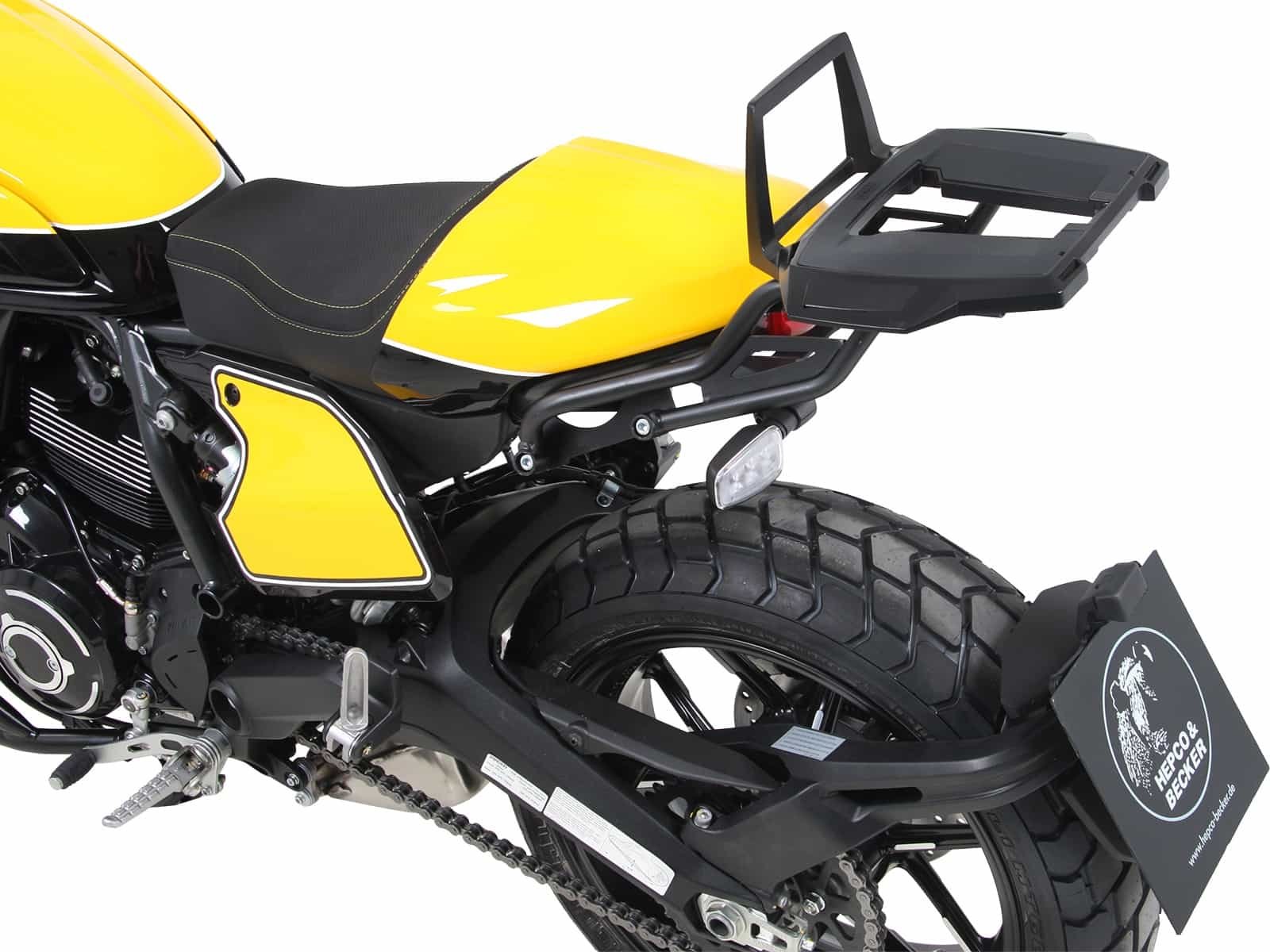 Stelaż kufra centralnego Alurack Ducati Scrambler 800 2019-2022 Hepco Becker | 6527593 01 01