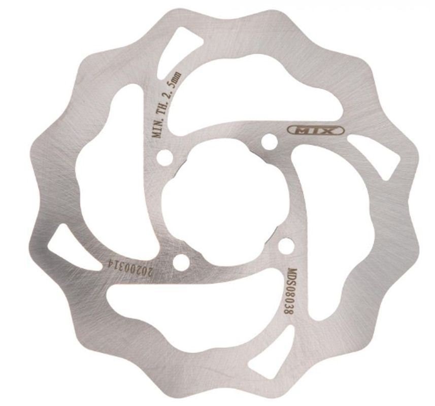 Tarcza hamulcowa tył KTM SX 65, Husqvarna TC 65, Gas Gas MC WAVE (160x45x3mm) (4x6,5mm) MTX PARTS | MDS08038
