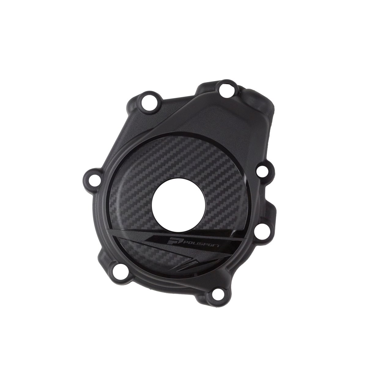 Osłona pokrywy alternatora KTM SX-F 450, XC-F 450, Husqvarna FC/FS 450, FX 450 kolor czarny Polisport | 8499200001