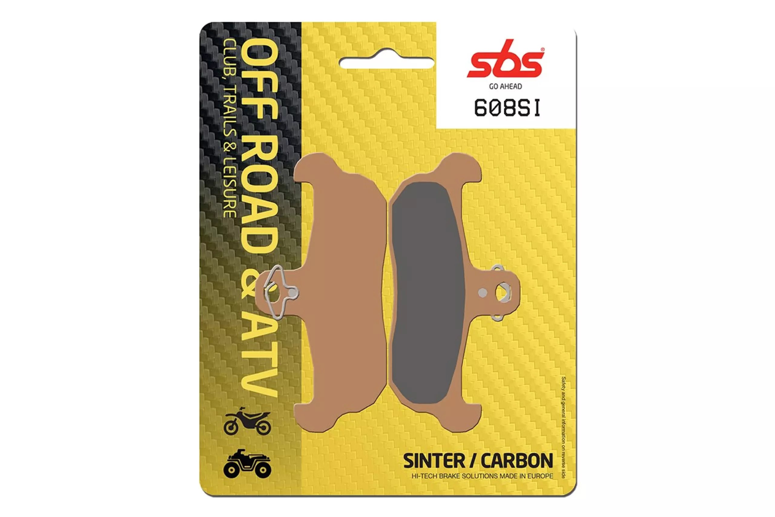 Klocki hamulcowe KH134 OFF-ROAD SINTER | 608SI