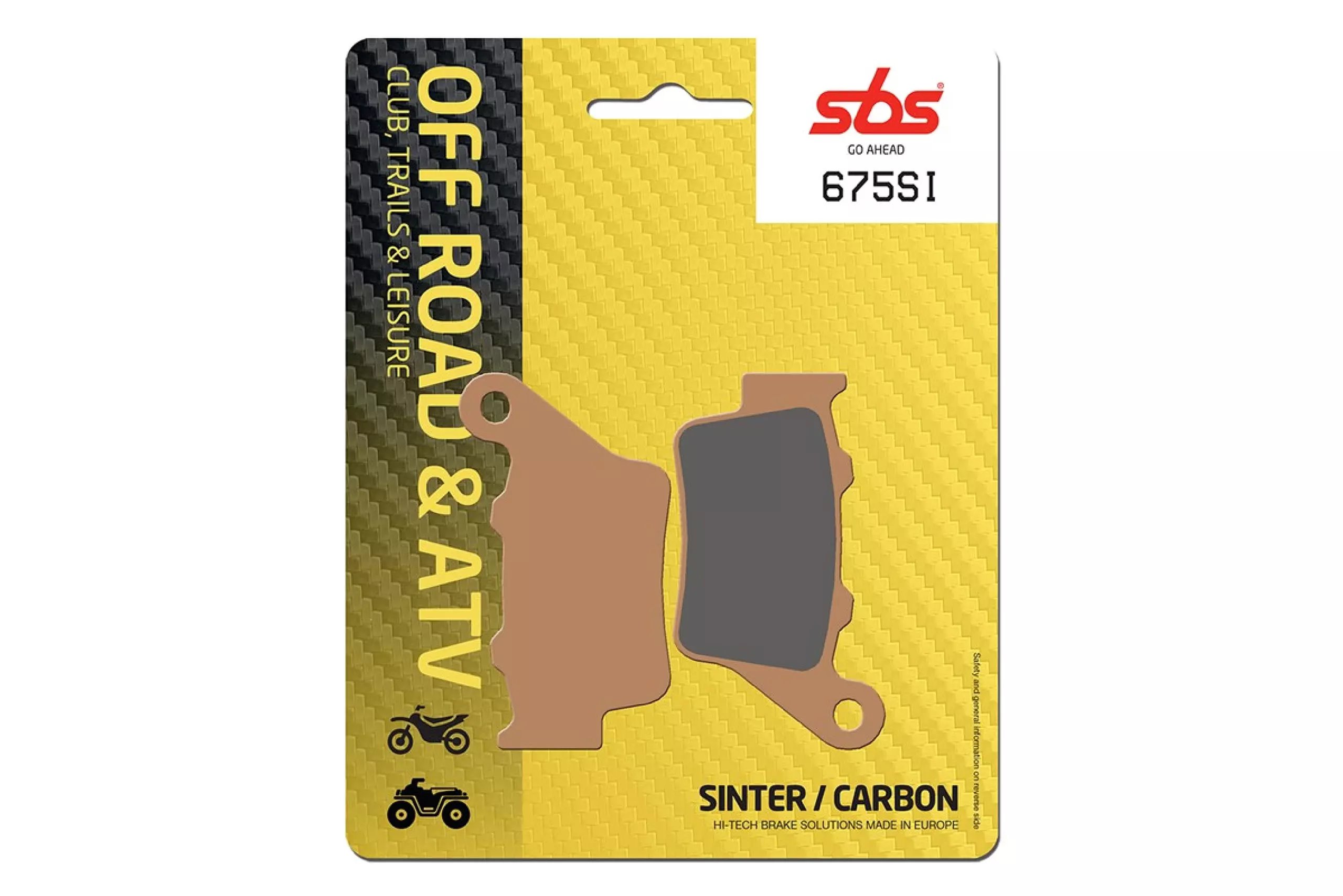 Klocki hamulcowe KH208 Off-Road Sinter | 675SI