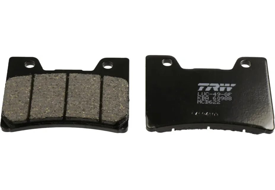Klocki hamulcowe KH160 ORGANIC Yamaha FZR 600, TDM 850, FZR 1000, V-MAX 1200 PRZÓD TRW | MCB622