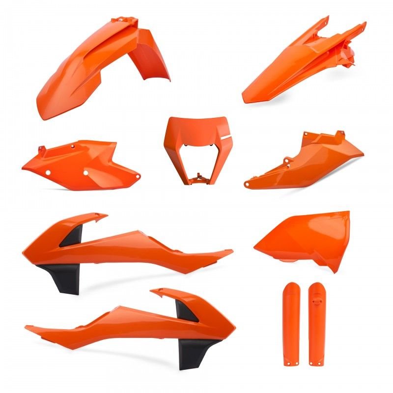 Komplet plastików KTM EXC/EXC-F TPI kolor pomarańczowy Polisport | 91584