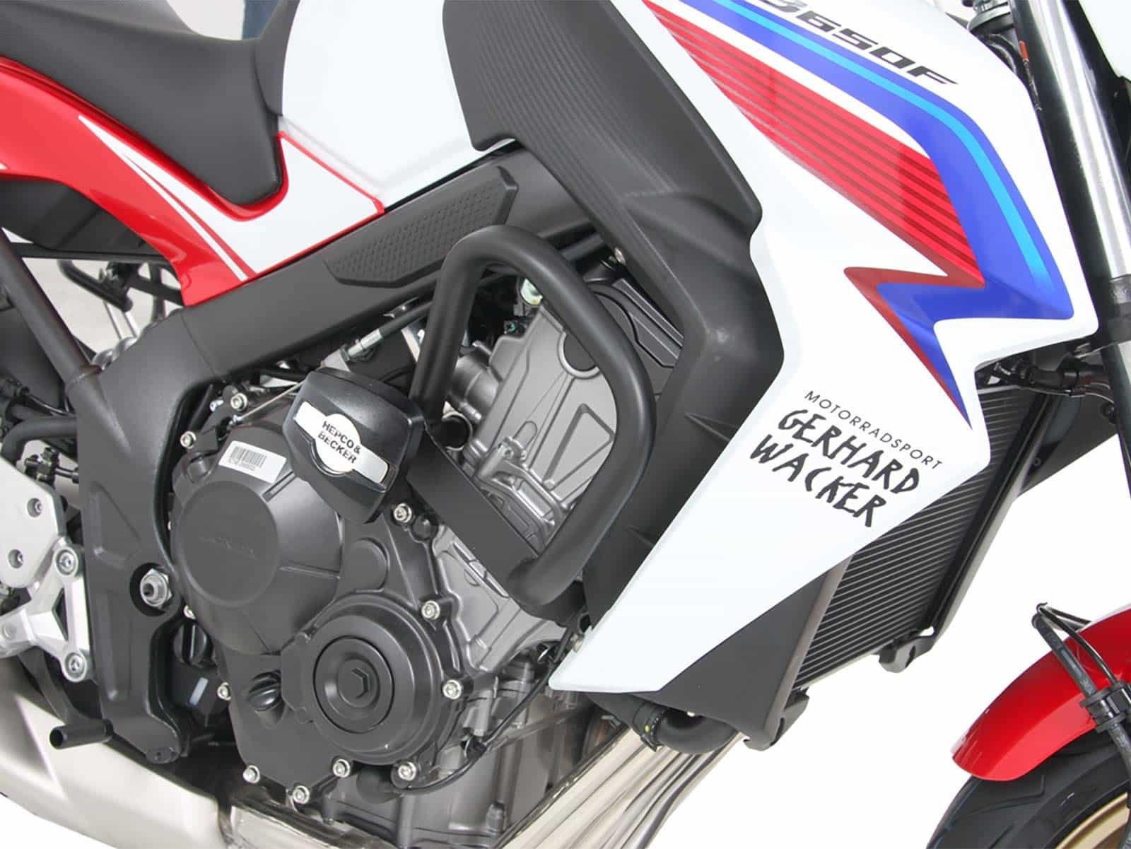 Gmole silnika, osłony silnika, Crashpady Honda CB 650 R 2024-2026 Hepco & Becker | 5019547 00 01