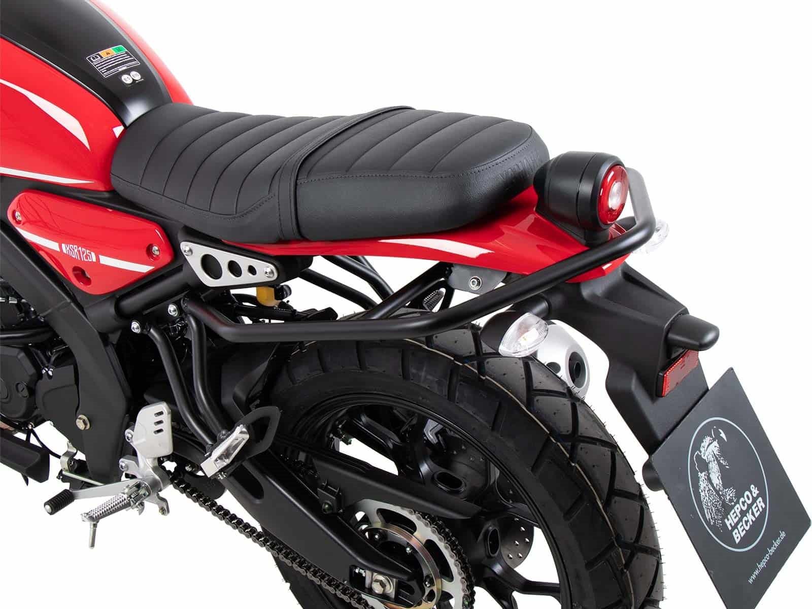 Gmole tylne Yamaha XSR 125 2021-2026 Hepco Becker | 5044575 00 01