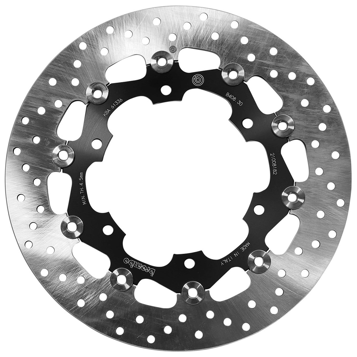 Tarcza hamulcowa przód pływająca Yamaha FZS 1000 FAZER, YZF 1000 R THUNDERACE, YZF R1, V-MAX 1200, XJR 1300 (298X132X5MM) (6X8,5MM) Brembo | 78B40830