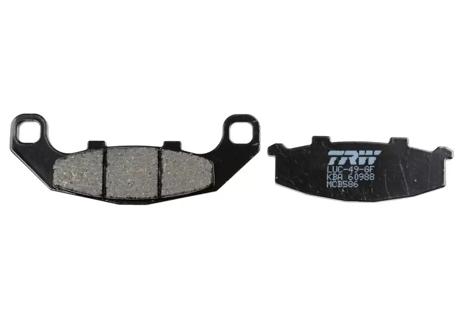 Klocki hamulcowe KH141 ORGANIC Kawasaki GPZ 500, ZR 550, Suzuki RGV 250, GSX 1100 G PRZÓD/TYŁ TRW | MCB586