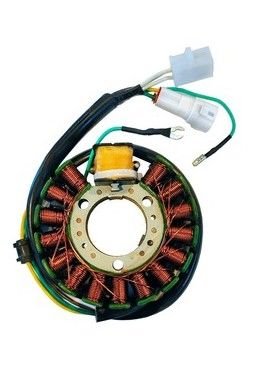 Uzwojenie alternatora (stator) Yamaha ST 225 Bronco, TTR 225, XT 225 Serow ESG870 DZE | 2968-01