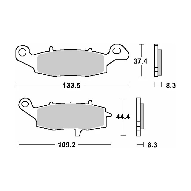 Klocki hamulcowe KH229 Street Ceramic | 705HF