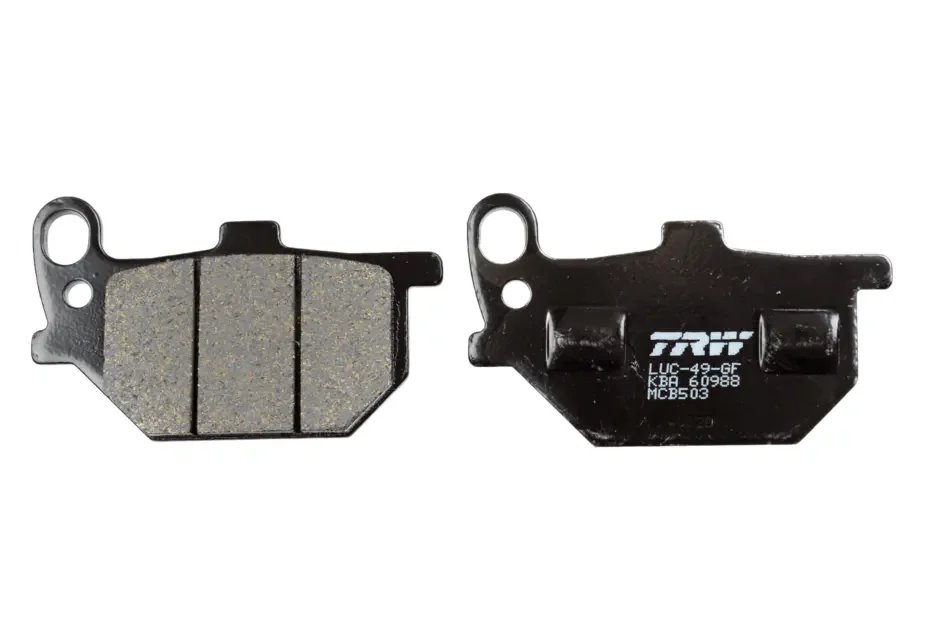 Klocki hamulcowe Organic Yamaha RD 250/RD 400S, XS 400/750, XS 850 (przód/tył) przód TRW | MCB503