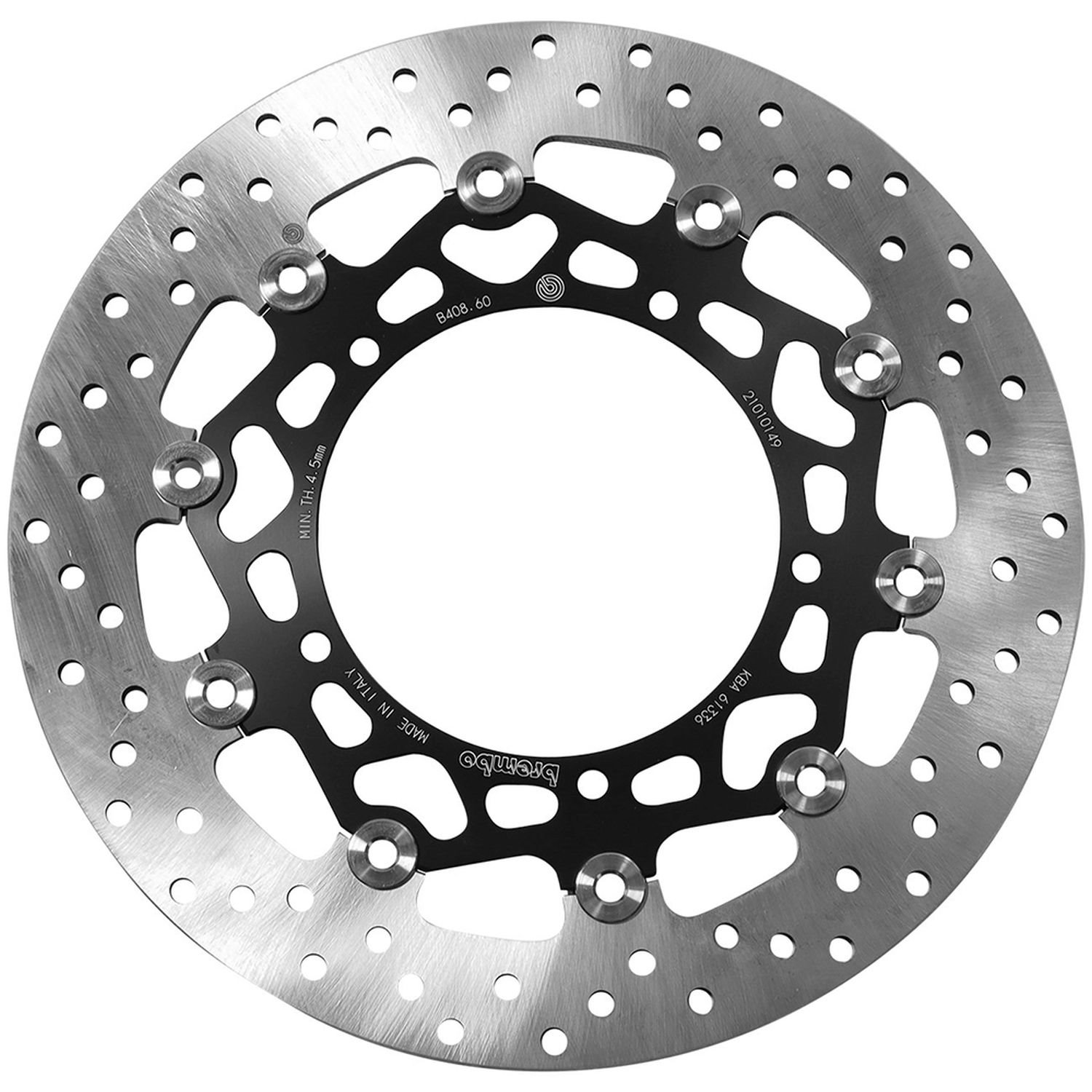 Tarcza hamulcowa przód pływająca Yamaha YZF R1, XT 1200 Z SUPER TENERE, YZF R6, FZ 8 N, FZ 8 S FAZER (310X132X5MM) (5X8,5MM) Brembo | 78B40860