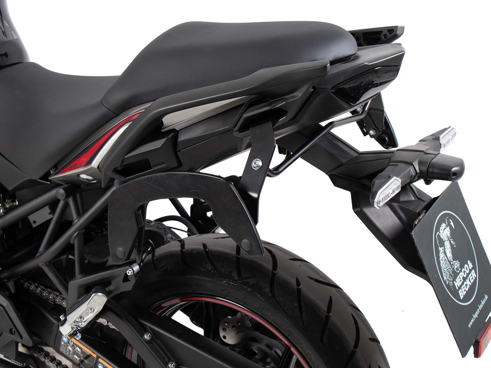 Mocowanie C-BOW stelaż na sakwy Kawasaki Versys 650 2022-2026 Hepco Becker | 6302550 00 01