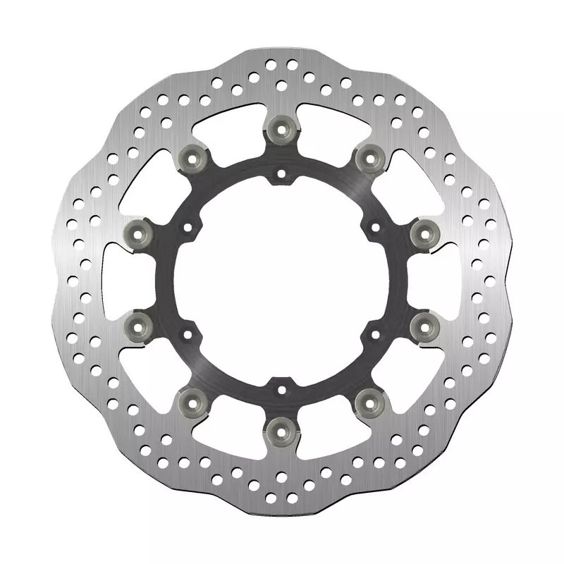 Tarcza hamulcowa przód Husaberg FS 450/570, FSE 450/630C, KTM SMR 450/525/560 (310x127x5mm) (6x6,25mm) WAVE (Środek aluminiowy) | NG1224XG