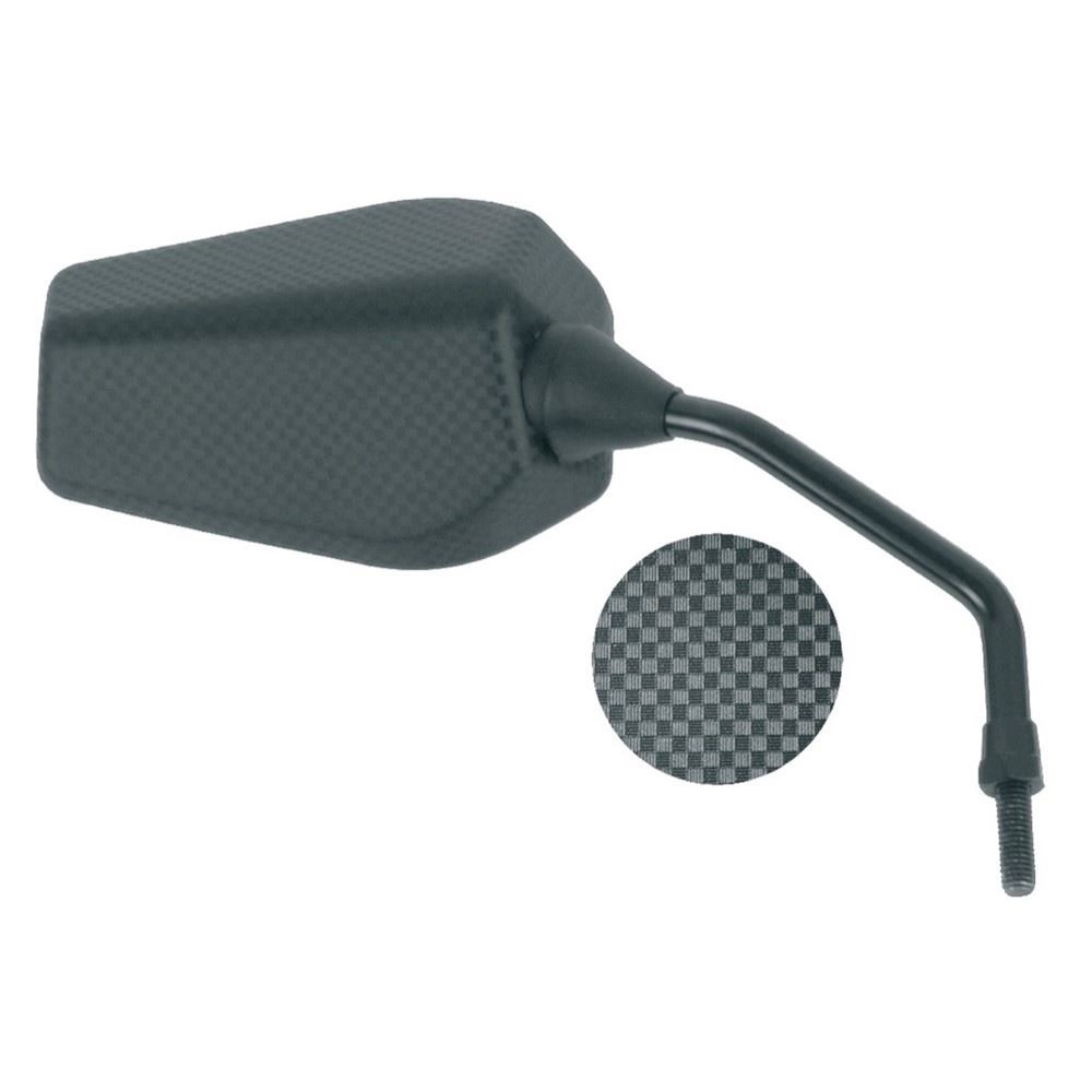 Lusterko prawe gwint 8mm carbon Derbi Atlantis, GP1, Peugeot XPS 50 VICMA | 1083567001