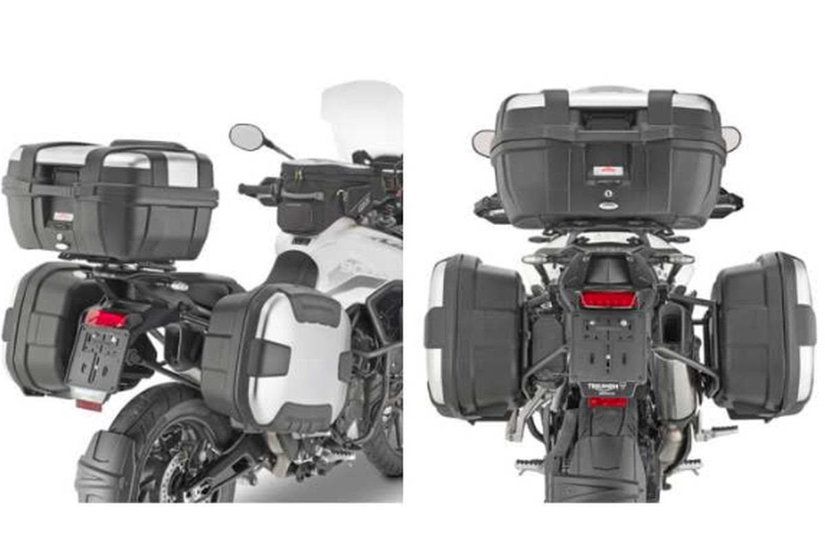 Stelaż kufrów bocznych MONOKEY Triumph Tiger 900 RETRO-FIT KVE KVENTURE KMS KMISSION ALU Kappa | KLO6425MK