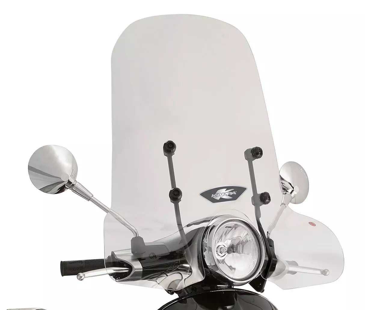 Szyba akcesoryjna Piaggio Vespa Primavera Sprint 50 125 150 50x69 przeźroczysta Kappa | 5608AK