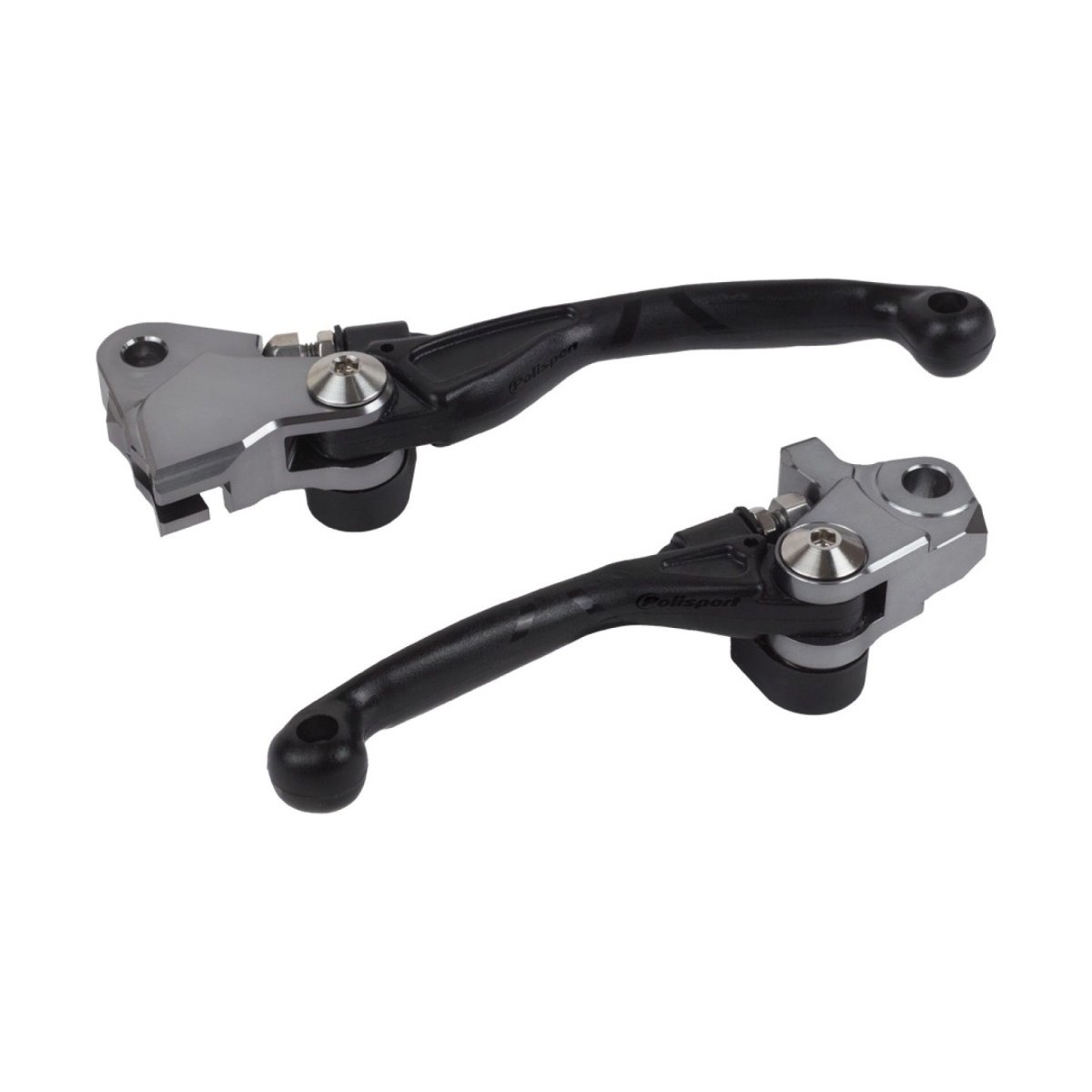 Zestaw dźwignia sprzęgła i hamulca KTM SX 125/150, EXC 125/200, Husqvarna TC/FC Czarny Polisport | 8487200038