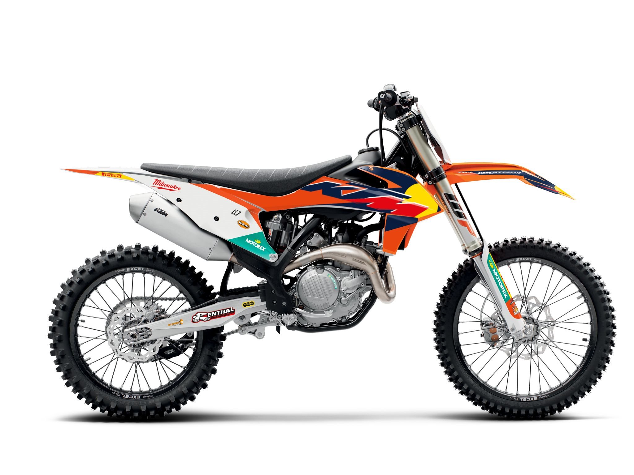 Komplet naklejek (oklein) KTM SX/SX-F, EXC/EXC-F REPLICA Team KTM Factory MXGP 26 BLACKBIRD | E2547R24