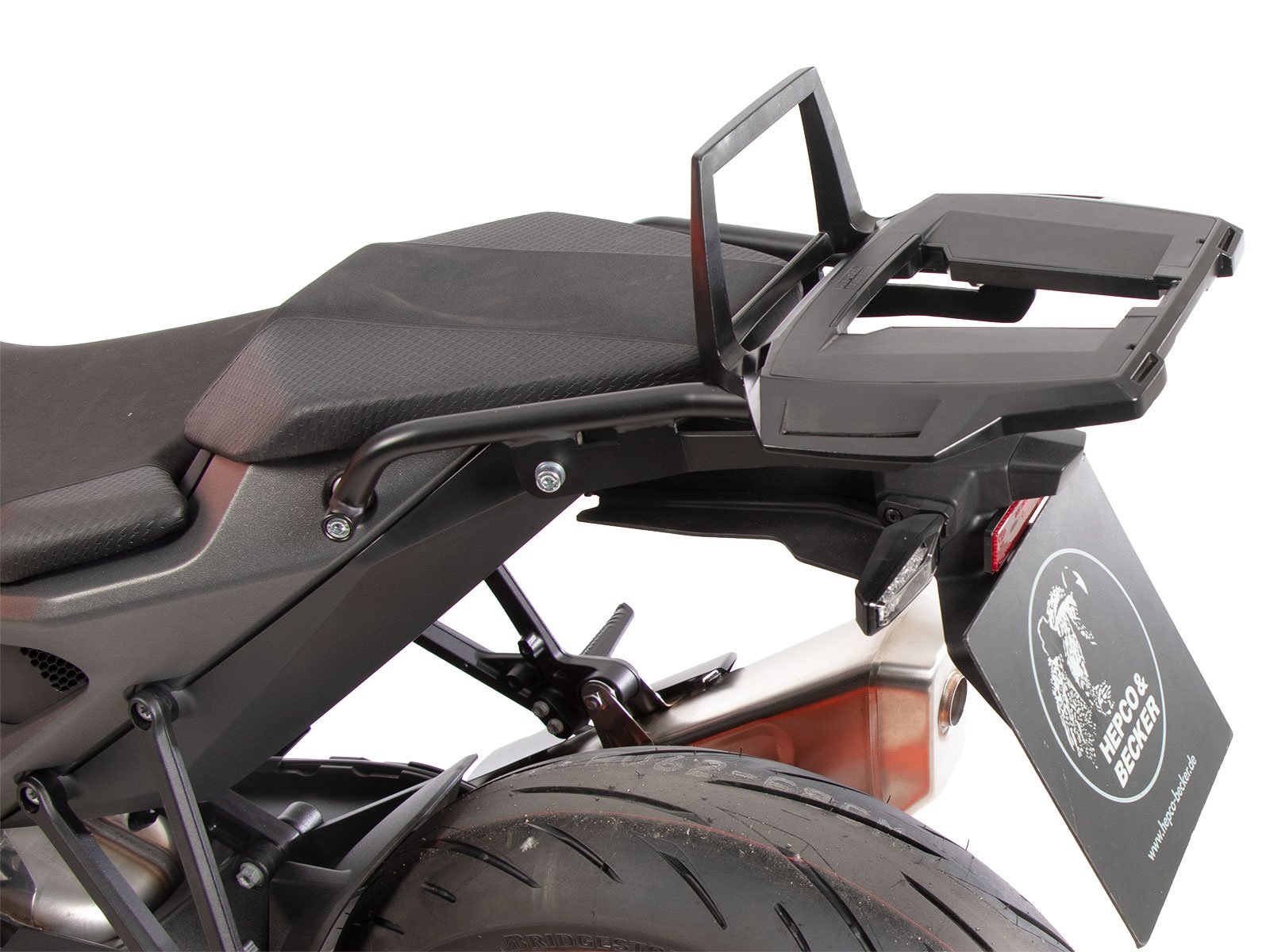 Stelaż do kufra centralnego Alurack KTM 990 Duke / R 2024-2026 Hepco Becker | 6527673 01 01