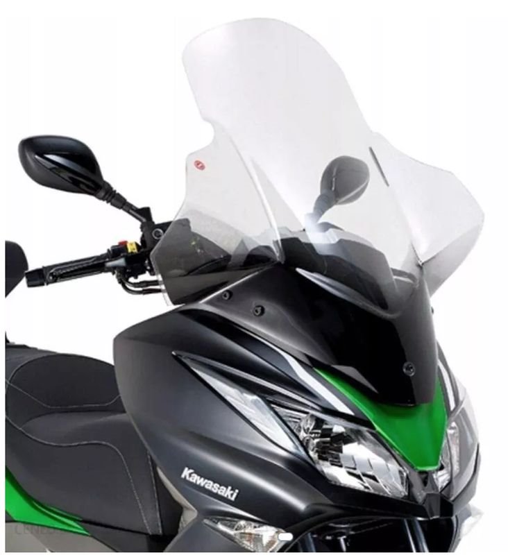 Szyba akcesoryjna Kawasaki J 125/300 79.5x65cm przeźroczysta Kappa | 4111DTK
