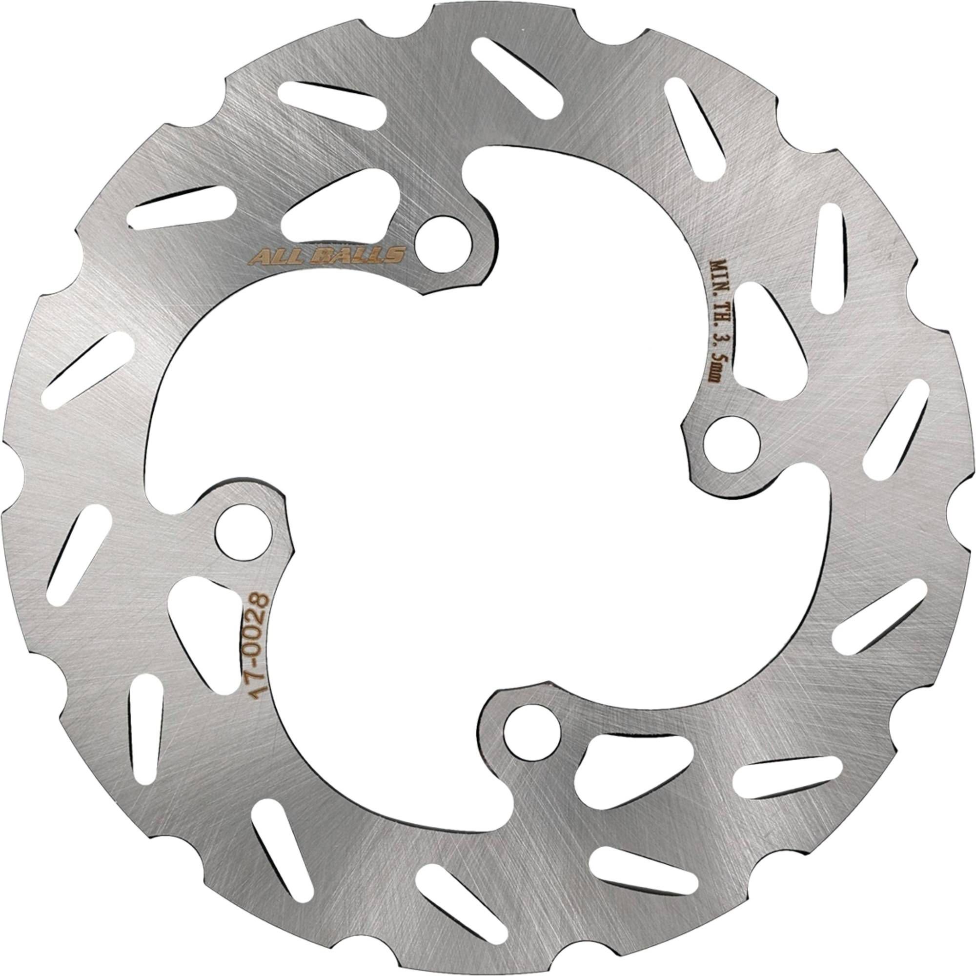 Tarcza hamulcowa przód Honda TRX 420 (185x75,5x4mm) (4x10,5mm) ALL BALLS | 18-0028