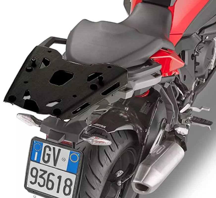 Stelaż kufra centralnego BMW S 1000 XR aluminiowy Monokey czarny Kappa | KRA5138B