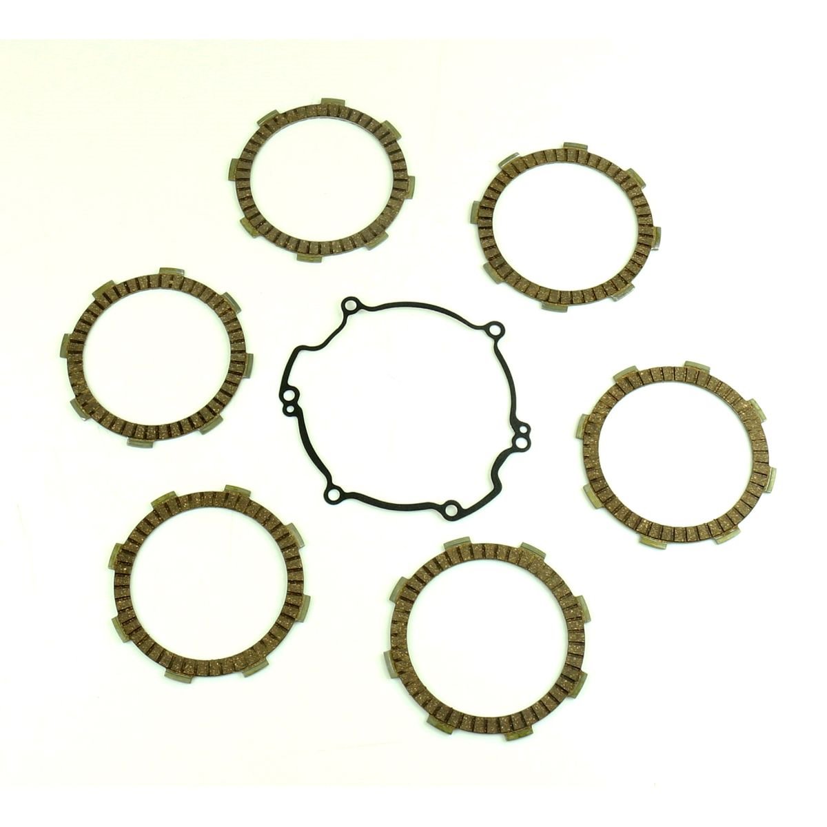 Tarcze sprzęgłowe z uszczelką pokrywy sprzęgła Kawasaki KX 100, KX 80, KX 85, Suzuki RM 100 Athena | P40230058