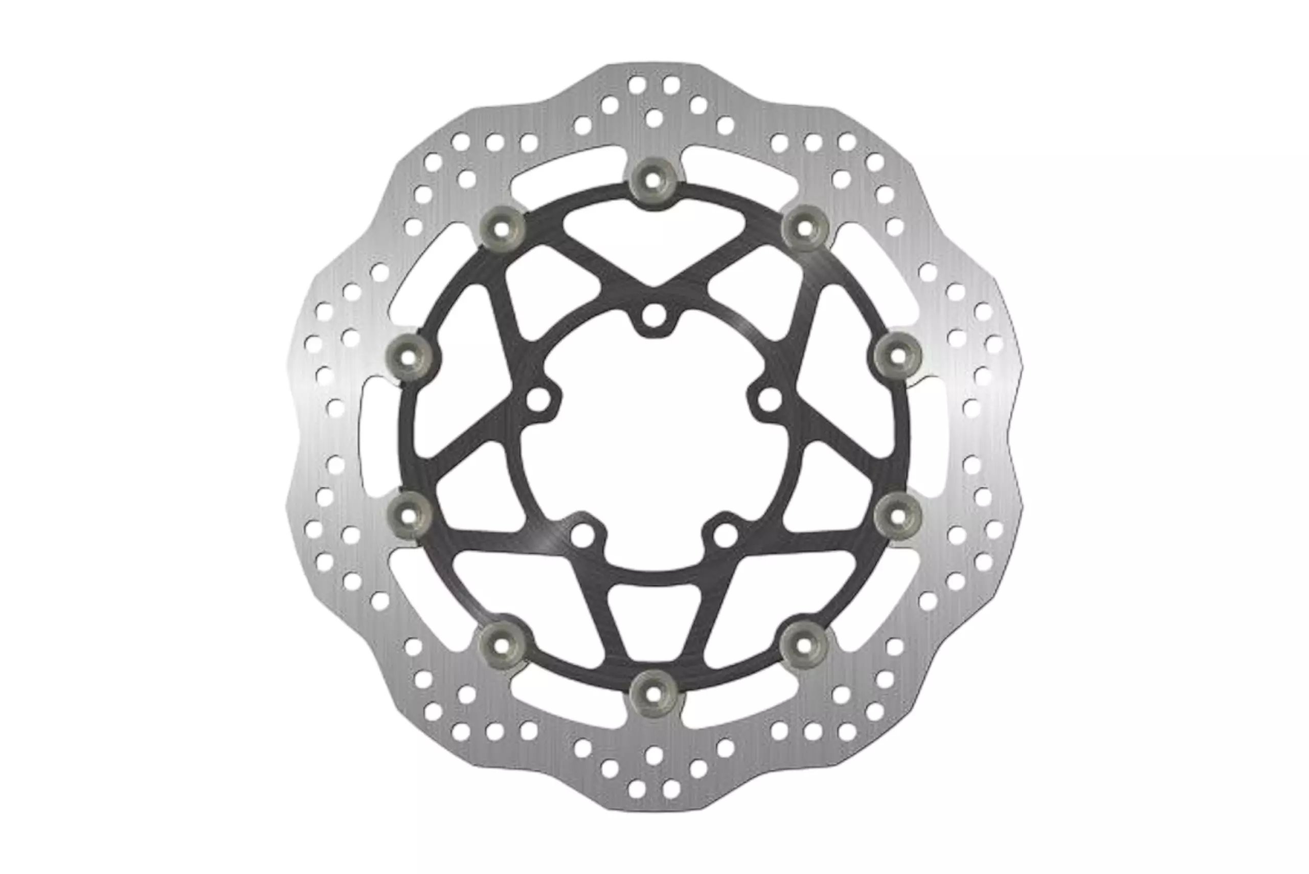 Tarcza hamulcowa przód Triumph Bonneville 850/T100, Street Triple (310X82,5X5MM) (5X10,5MM) WAVE PŁYWAJĄCA (ŚRODEK ALUMINIOWY) | NG1675XG
