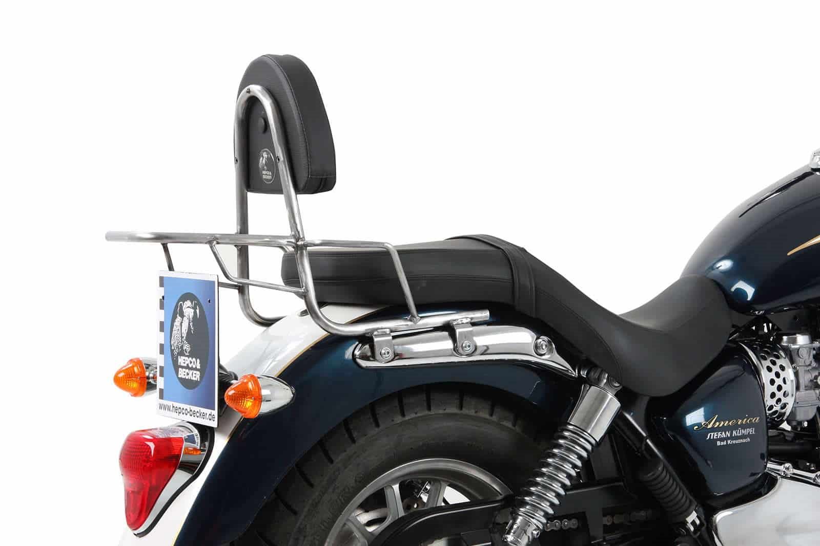 Sissybar z bagażnikiem Triumph Bonneville Amerika / Speedmaster 2011-2017 Hepco Becker | 6117507 00 02