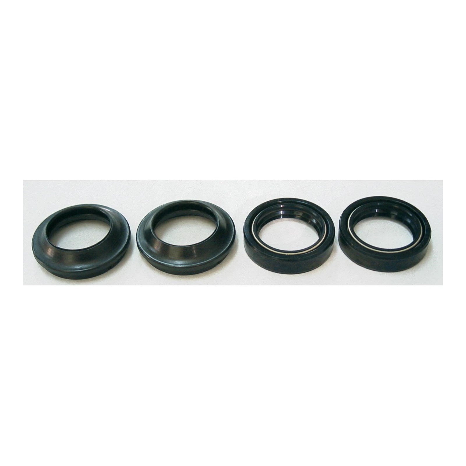 Uszczelniacze przedniego zawieszenia olejowe i pyłowe komplet Honda CB 450/650/750/900, NSR125 35x48x11 | FSD-002