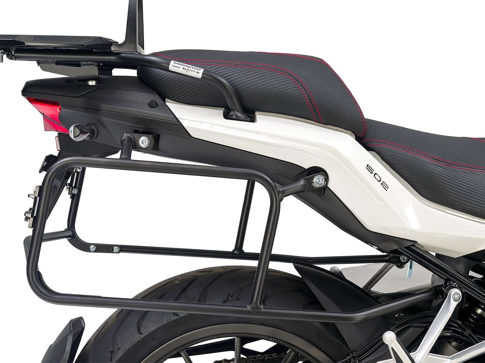 Stelaż kufra centralnego Alurack Benelli TRK 502 2017-2025 Hepco Becker | 6537594 00 01