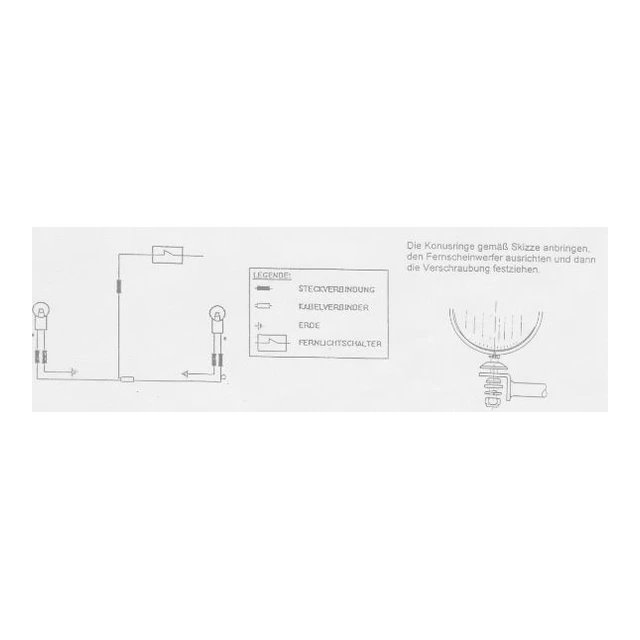 Zestaw lamp bocznych, dodatkowych Suzuki VS 1400 Intruder 1987-2003 Hepco Becker | 400342 00 02