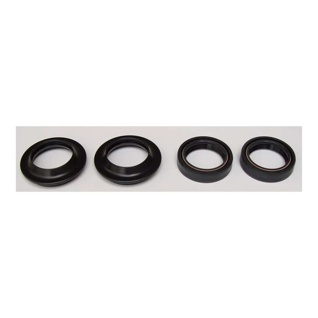 Uszczelniacze przedniego zawieszenia olejowe i pyłowe komplet Honda CB500, CBF250, CBR600F1, CX500/650E, VT750C/S, VT500C/E 37x50x11 | FSD-003