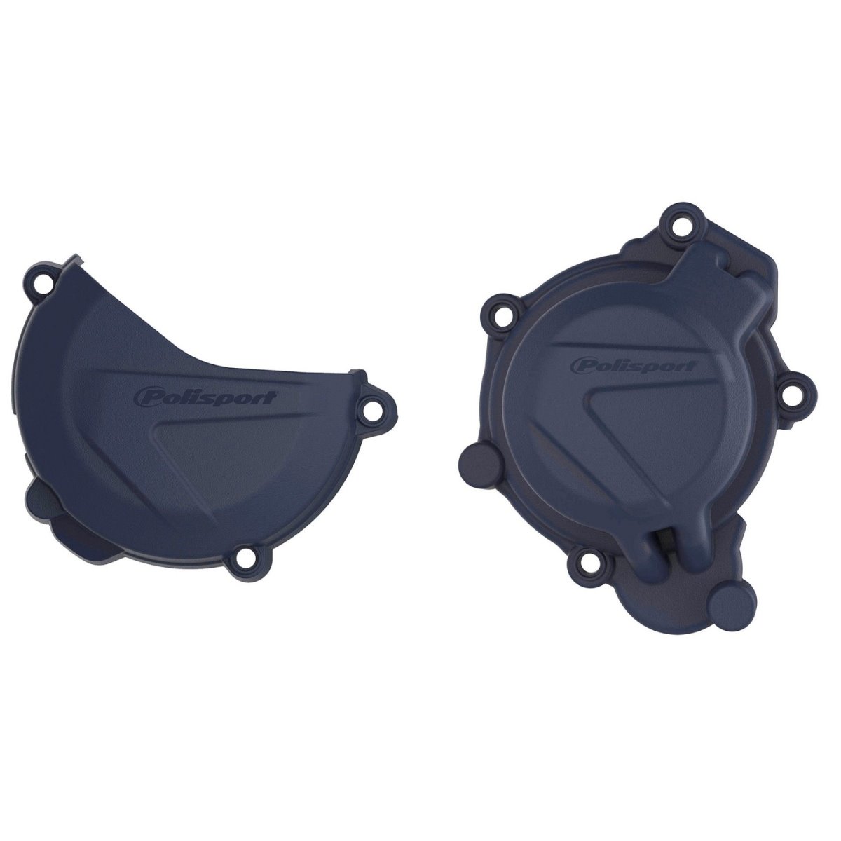 Zestaw osłon pokrywy alternatora i sprzęgła KTM SX/XC 125/150, Husqvarna TC 125 Niebieski Polisport | 90965