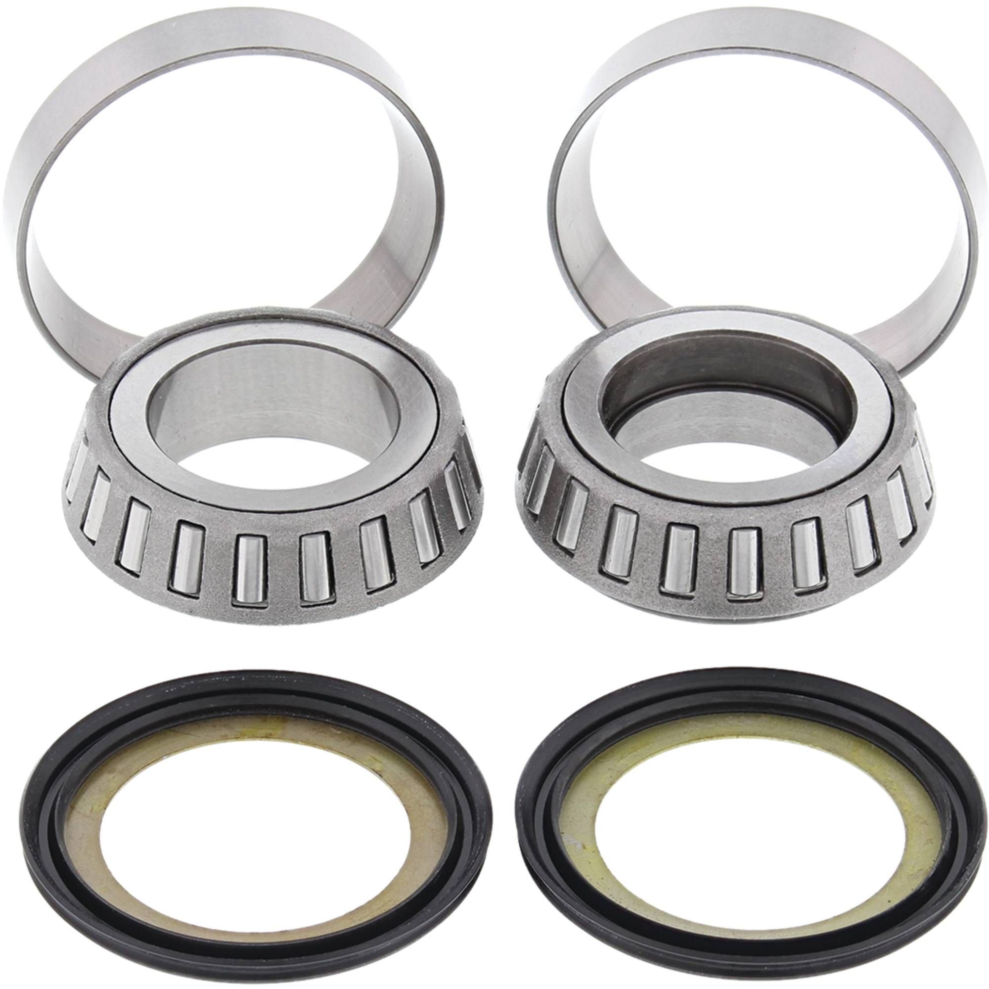 Łożyska główki ramy z uszczelniaczami Suzuki RM125/250, GS250, GS400B, GS400C, GS400XB All Balls | 22-1005
