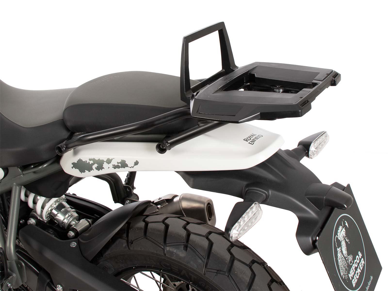Stelaż do kufra centralnego Alurack Royal Enfield Himalayan 450 2024-2026 Hepco & Becker | 6557661 01 01