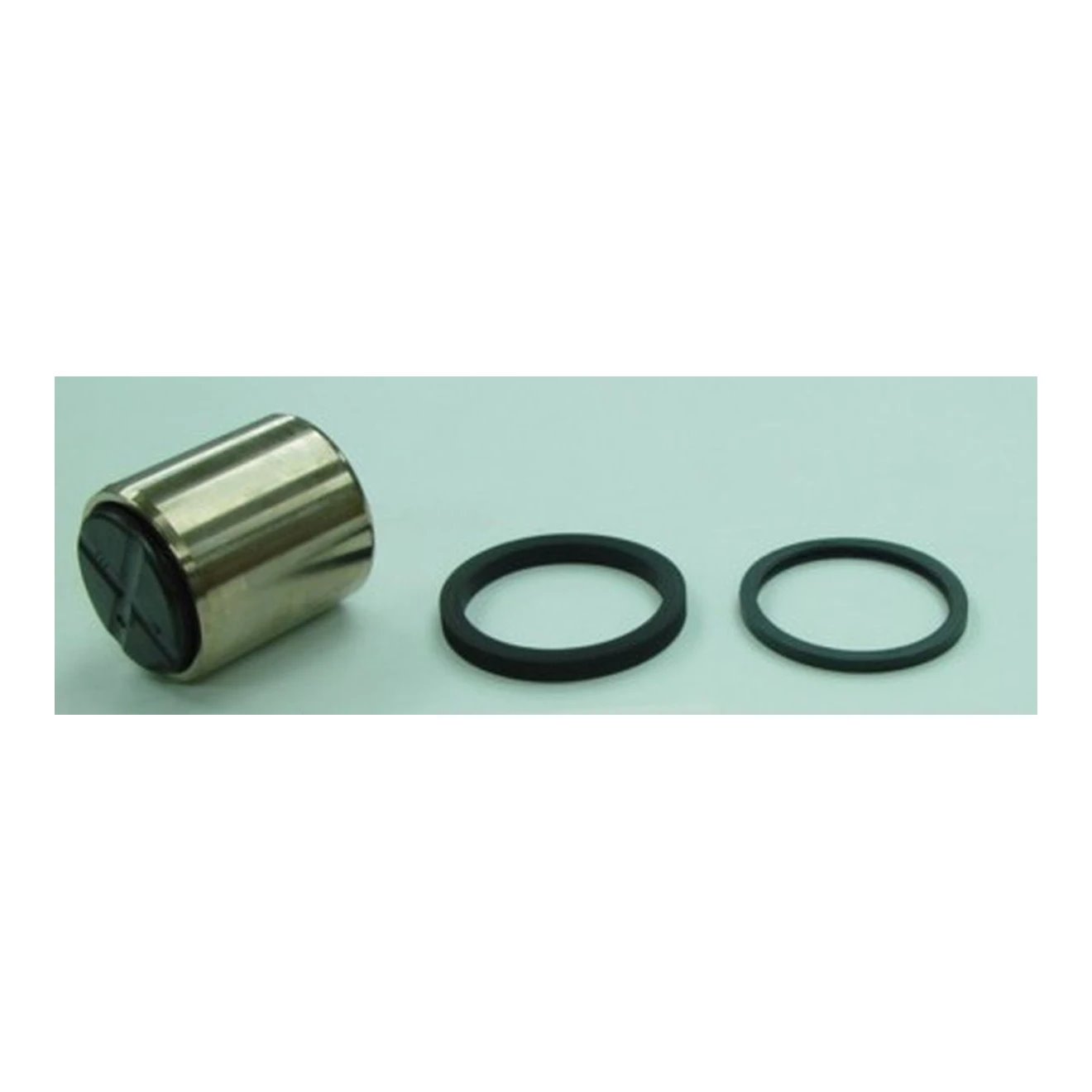 Tłoczek zacisku hamulcowego z uszczelniaczami przód Kawasaki EX 250, EX 500, ZR 550, ZX 600, KL 650 Tengai OEM:43020-1068, 43049-1054, 43049-1055 | CPK-408-L